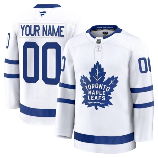 Toronto Maple Leafs Timeless Premium Custom Jersey - All Stitched - Image 2