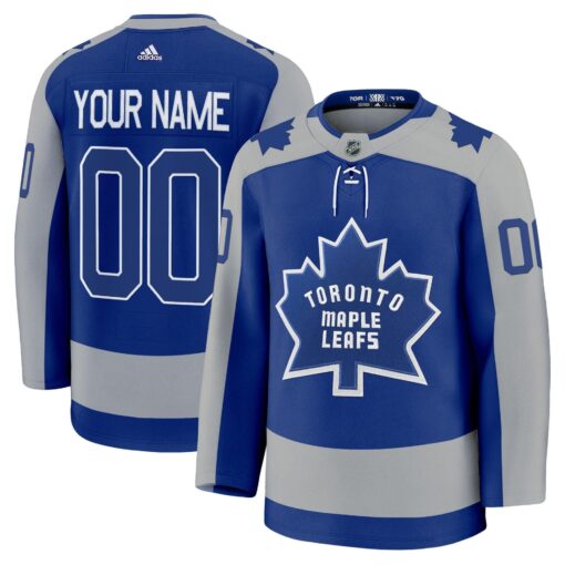 Toronto Maple Leafs Timeless Premium Custom Jersey - All Stitched - Image 5