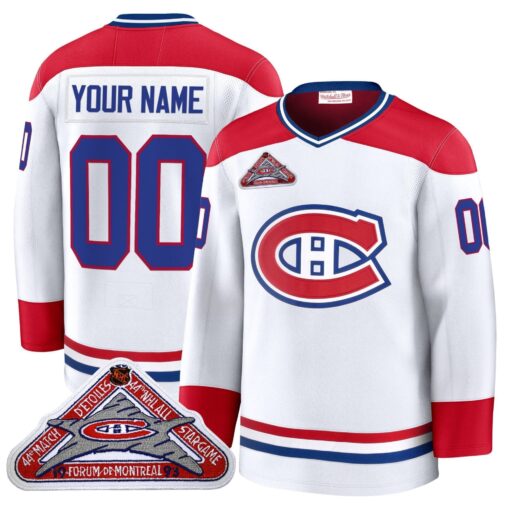 Montreal Canadiens Timeless Premium Custom Jersey - All Stitched - Image 3