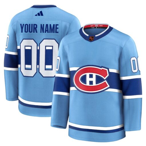 Montreal Canadiens Timeless Premium Custom Jersey - All Stitched - Image 2