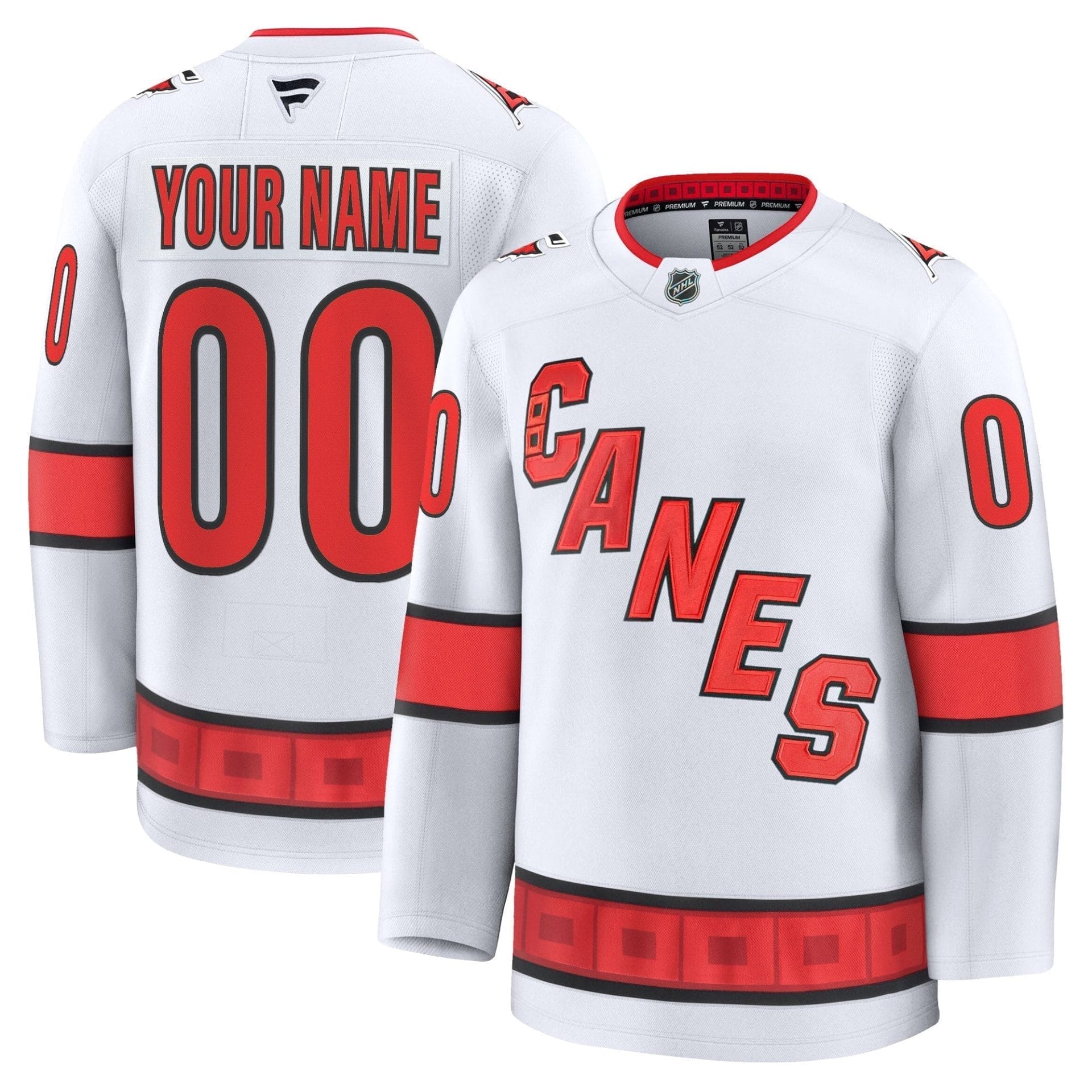 Carolina Hurricanes 2025 - 26 Premium Custom Jersey - All Stitched - Image 3