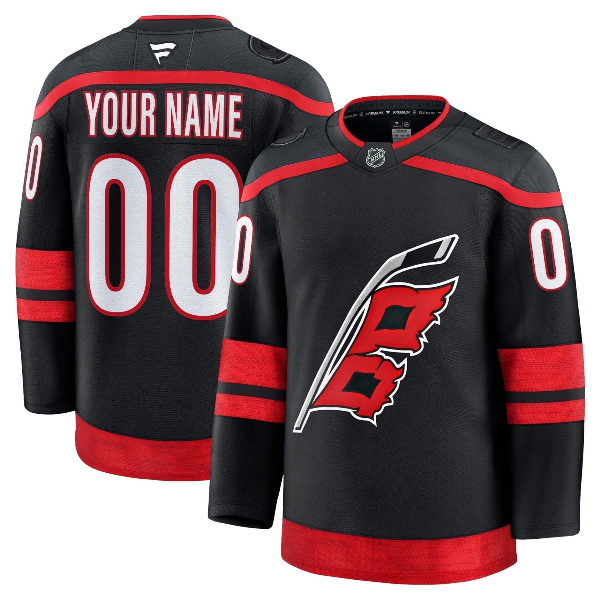 Carolina Hurricanes 2025 - 26 Premium Custom Jersey - All Stitched - Image 2