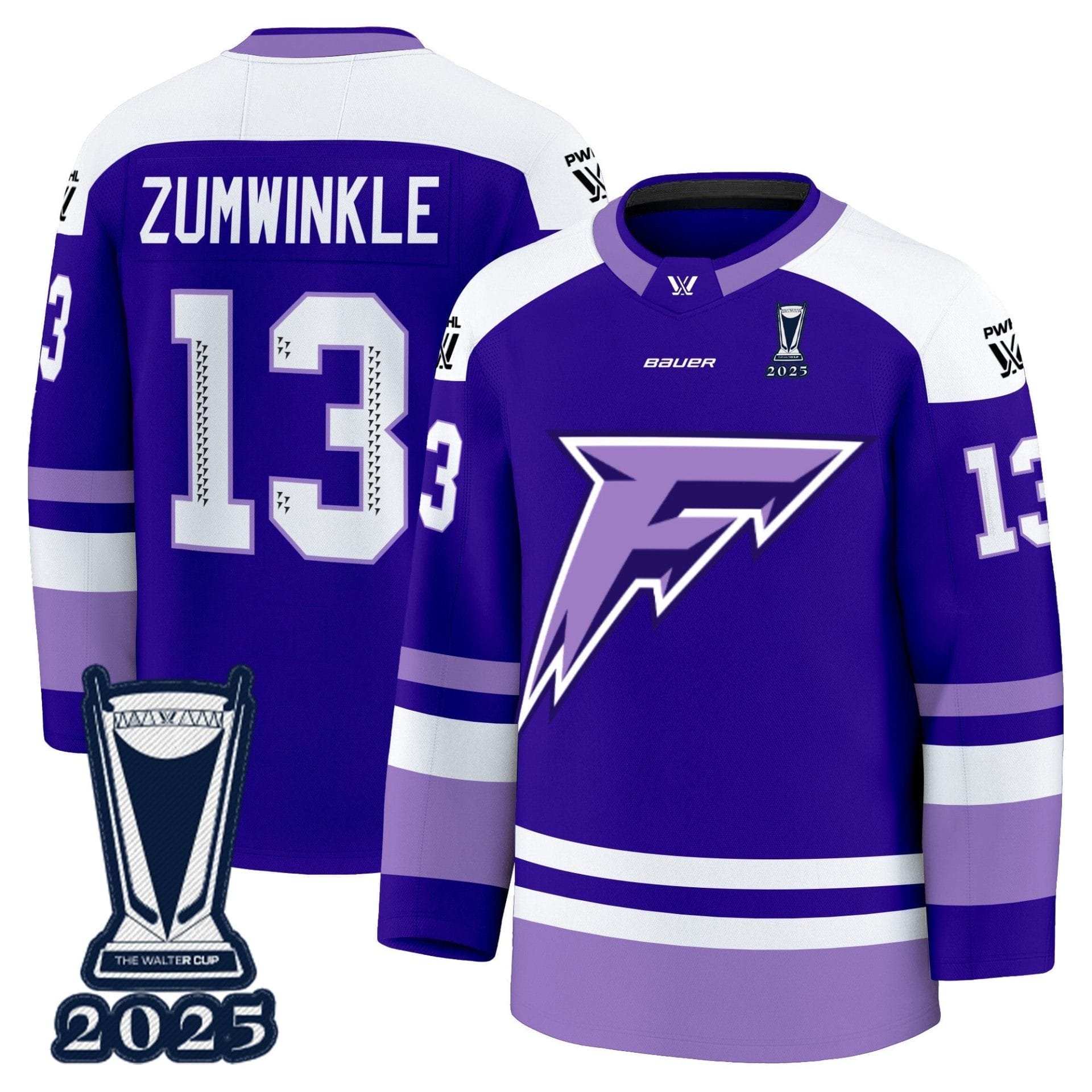 Minnesota Frost 2025 PWHL Champions Premium Jersey - All Stitched - Image 5