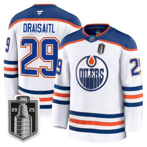 Men Edmonton Oilers 2025 Stanley Cup Final Premium Jersey - All Stitched - Image 2