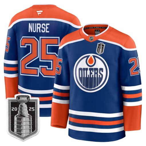 Men Edmonton Oilers 2025 Stanley Cup Final Premium Jersey - All Stitched - Image 12