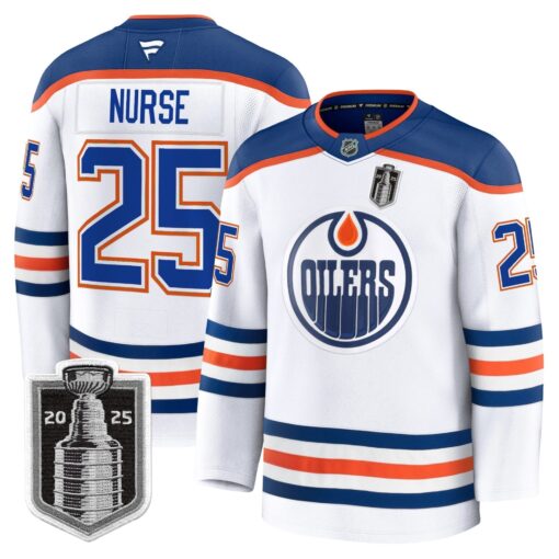 Men Edmonton Oilers 2025 Stanley Cup Final Premium Jersey - All Stitched - Image 4
