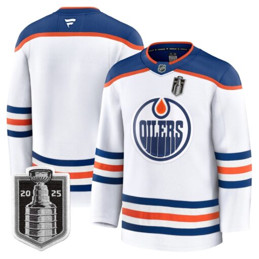 Men Edmonton Oilers 2025 Stanley Cup Final Premium Jersey - All Stitched - Image 8