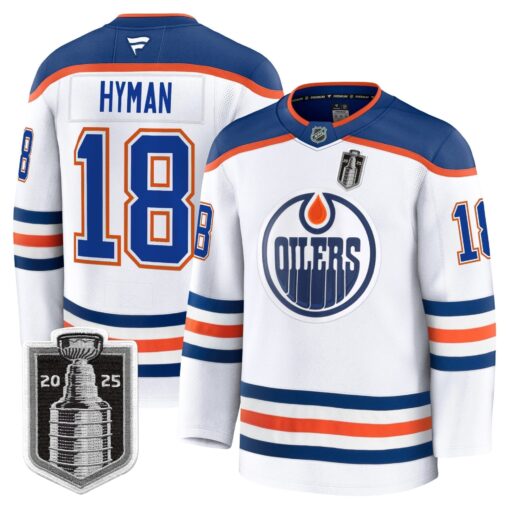 Men Edmonton Oilers 2025 Stanley Cup Final Premium Jersey - All Stitched - Image 7