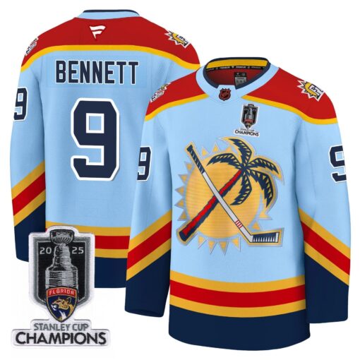 Florida Panthers 2025 Stanley Cup Champions Jersey - All Stitched - Image 22