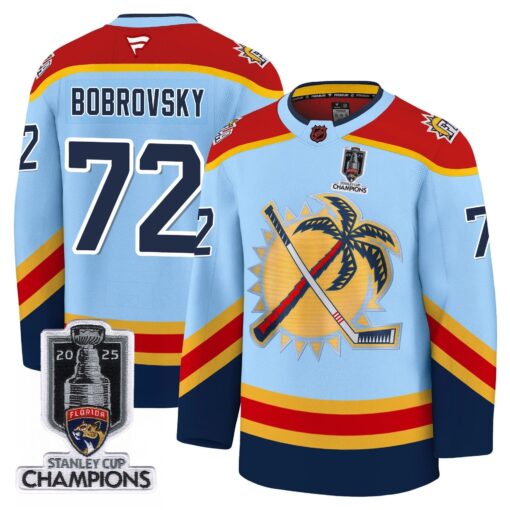 Florida Panthers 2025 Stanley Cup Champions Jersey - All Stitched - Image 23