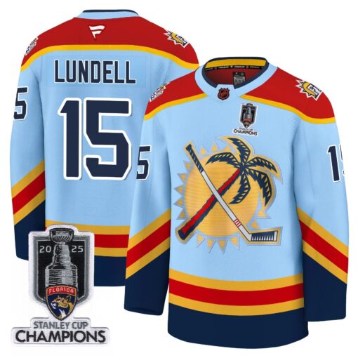 Florida Panthers 2025 Stanley Cup Champions Jersey - All Stitched - Image 24