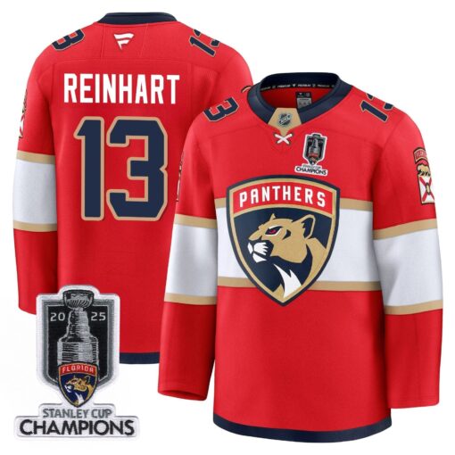 Florida Panthers 2025 Stanley Cup Champions Jersey - All Stitched - Image 7