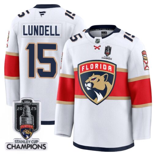 Florida Panthers 2025 Stanley Cup Champions Jersey - All Stitched - Image 16