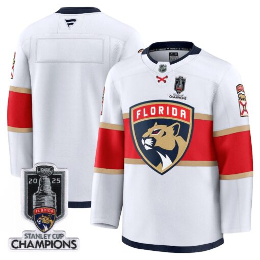 Florida Panthers 2025 Stanley Cup Champions Jersey - All Stitched - Image 18