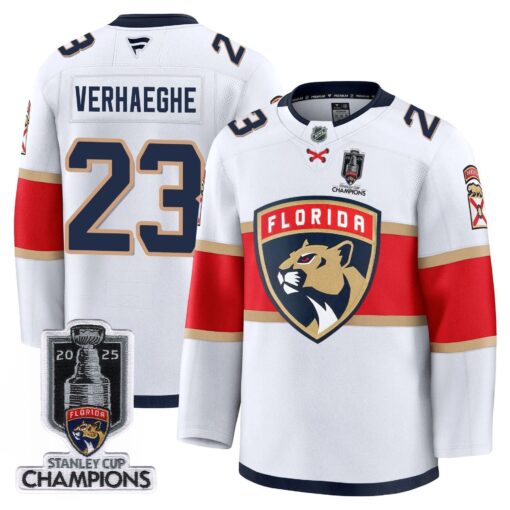 Florida Panthers 2025 Stanley Cup Champions Jersey - All Stitched - Image 20