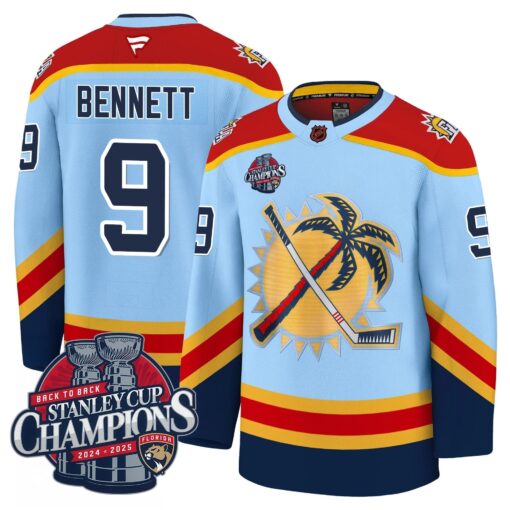 Florida Panthers 2025 Stanley Cup B2B Champions Jersey N1 - All Stitched - Image 22