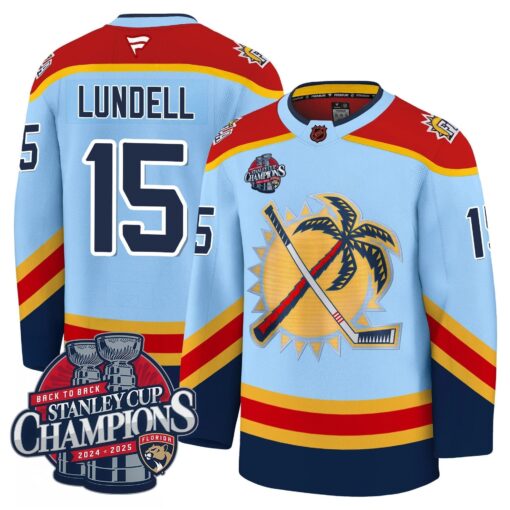 Florida Panthers 2025 Stanley Cup B2B Champions Jersey N1 - All Stitched - Image 24