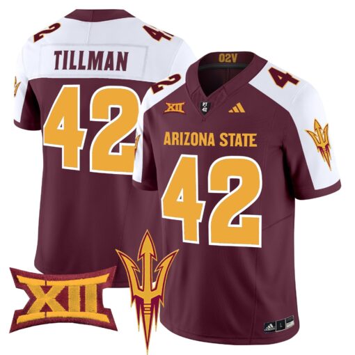Arizona State Sun Devils 2025 Vapor Limited Jersey - All Stitched - Image 38