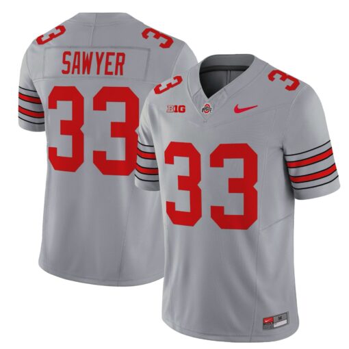 Ohio State Buckeyes 'Heritage Stripe' 2025/26 Vapor Limited Jersey - All Stitched - Image 22