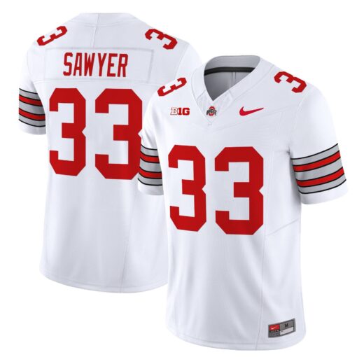 Ohio State Buckeyes 'Heritage Stripe' 2025/26 Vapor Limited Jersey - All Stitched - Image 40