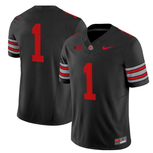 Ohio State Buckeyes 'Heritage Stripe' 2025/26 Vapor Limited Jersey - All Stitched - Image 35