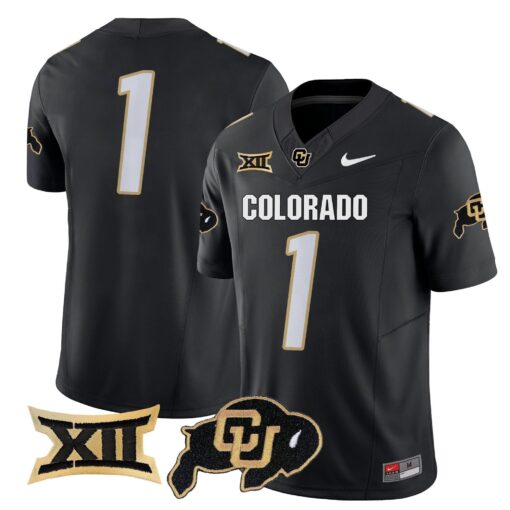 Colorado Buffaloes 2025 Vapor Limited Jersey - All Stitched - Image 8