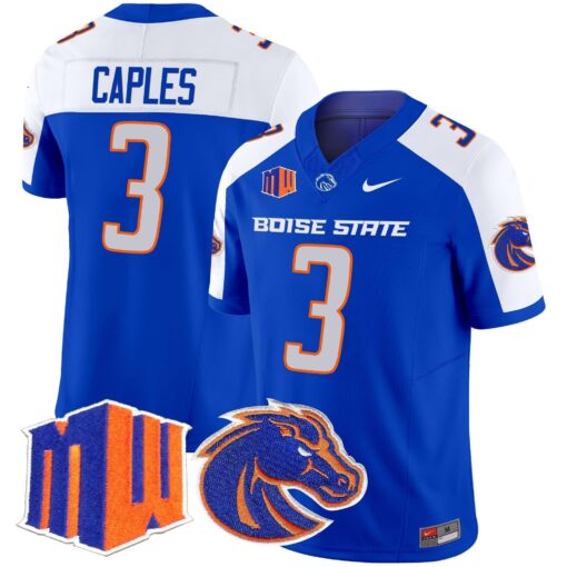 Boise State Broncos 2025 Vapor Limited Jersey - All Stitched - Image 43