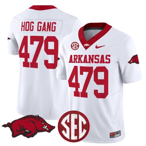 Arkansas Razorbacks Vapor Limited Jersey - All Stitched - Image 9