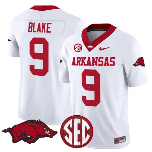 Arkansas Razorbacks Vapor Limited Jersey - All Stitched - Image 10
