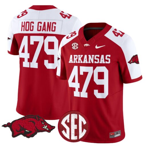 Arkansas Razorbacks Vapor Limited Jersey - All Stitched - Image 22
