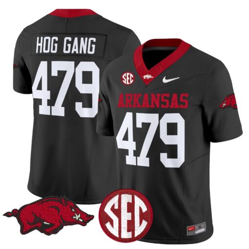 Arkansas Razorbacks Vapor Limited Jersey - All Stitched - Image 34