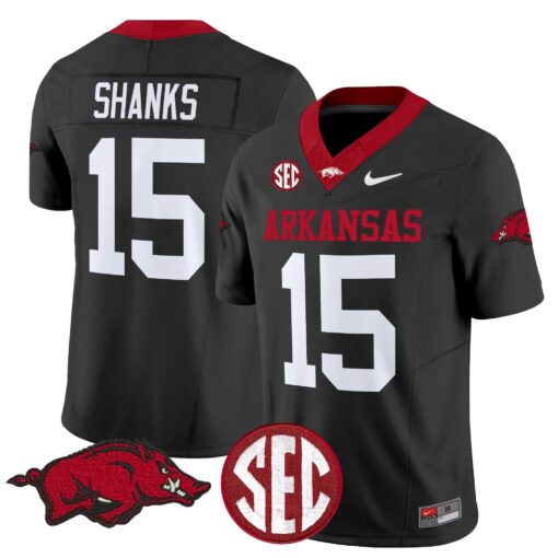Arkansas Razorbacks Vapor Limited Jersey - All Stitched - Image 2