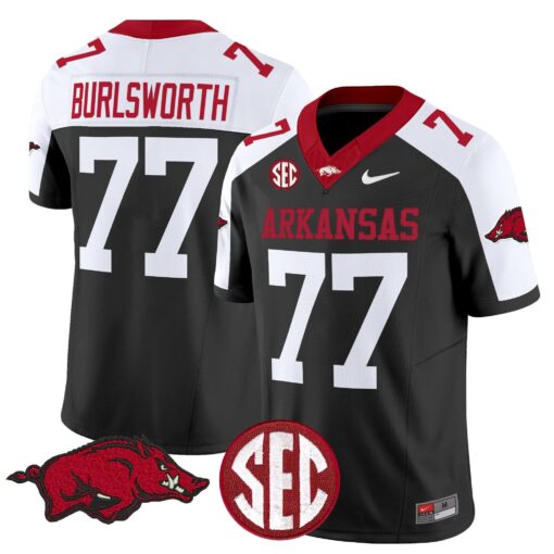 Arkansas Razorbacks Vapor Limited Jersey - All Stitched - Image 19