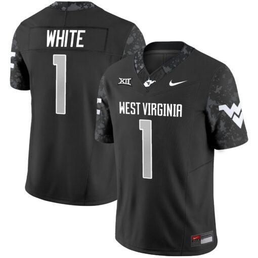 West Virginia Mountaineers 2025 Coal Rush Vapor Limited Jersey - All Stitched - Image 11