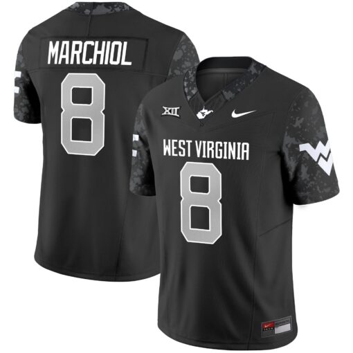 West Virginia Mountaineers 2025 Coal Rush Vapor Limited Jersey - All Stitched