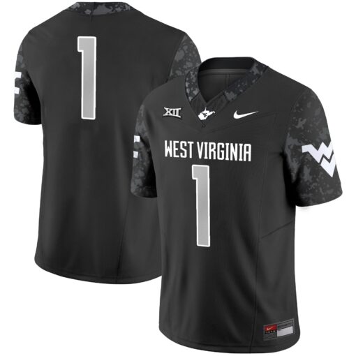 West Virginia Mountaineers 2025 Coal Rush Vapor Limited Jersey - All Stitched - Image 15