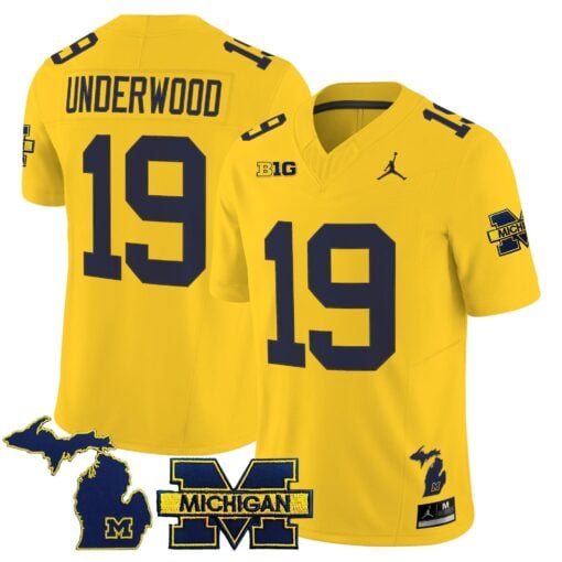 Michigan Wolverines 2025 Vapor Limited Jersey - All Stitched - Image 20