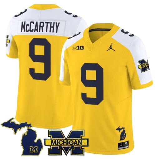 Michigan Wolverines 2025 Vapor Limited Jersey - All Stitched - Image 8