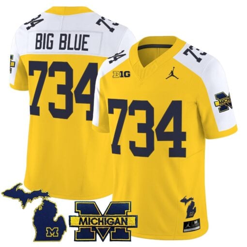 Michigan Wolverines 2025 Vapor Limited Jersey - All Stitched - Image 2