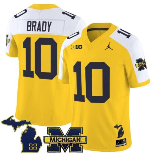 Michigan Wolverines 2025 Vapor Limited Jersey - All Stitched - Image 7