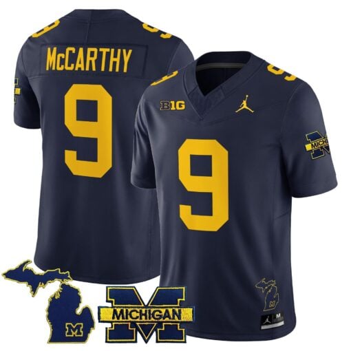 Michigan Wolverines 2025 Vapor Limited Jersey - All Stitched - Image 17