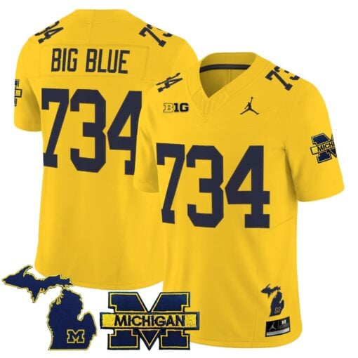 Michigan Wolverines 2025 Vapor Limited Jersey - All Stitched - Image 19