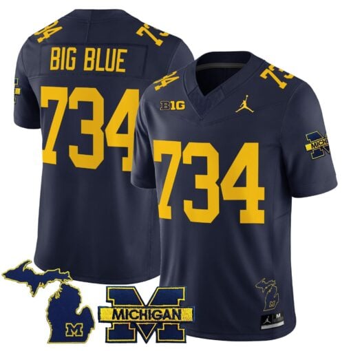 Michigan Wolverines 2025 Vapor Limited Jersey - All Stitched - Image 10