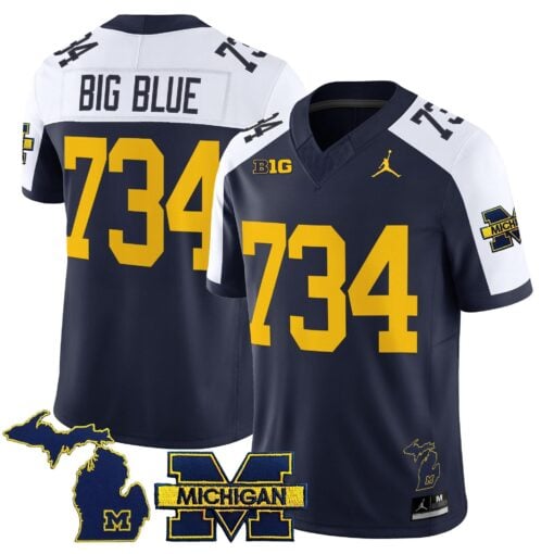 Michigan Wolverines 2025 Vapor Limited Jersey - All Stitched - Image 12