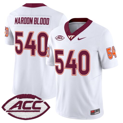 Virginia Tech Hokies 2025 Vapor Limited Jersey - All Stitched - Image 28