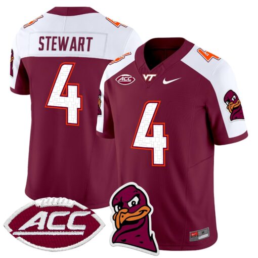 Virginia Tech Hokies 2025 Vapor Limited Jersey - All Stitched - Image 15