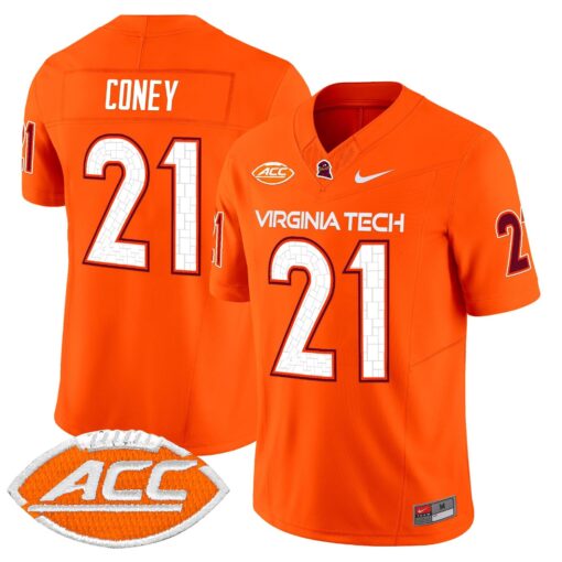 Virginia Tech Hokies 2025 Vapor Limited Jersey - All Stitched - Image 7