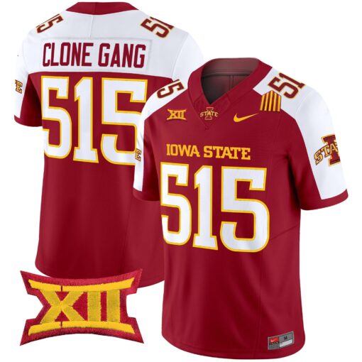 Iowa State Cyclones 2025 Vapor Limited Jersey - All Stitched - Image 12