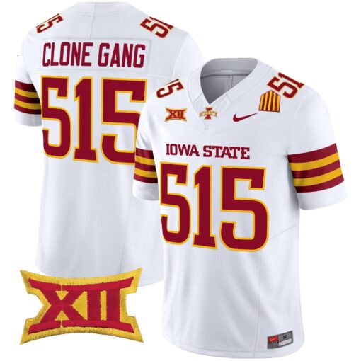 Iowa State Cyclones 2025 Vapor Limited Jersey - All Stitched - Image 32