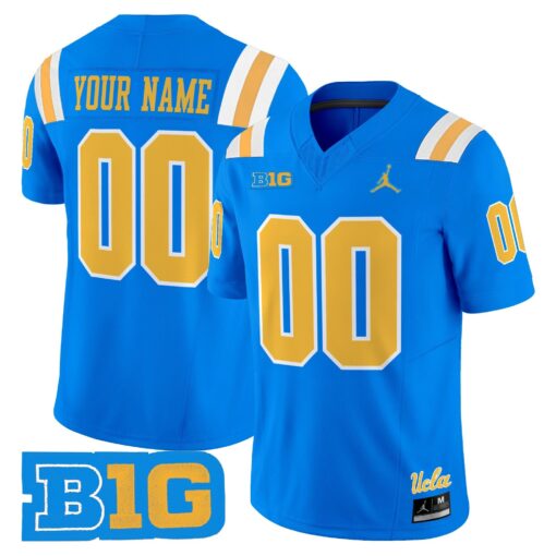 Custom UCLA Bruins Jersey Name, Number 2025 Vapor Limited - All Stitched - Image 3